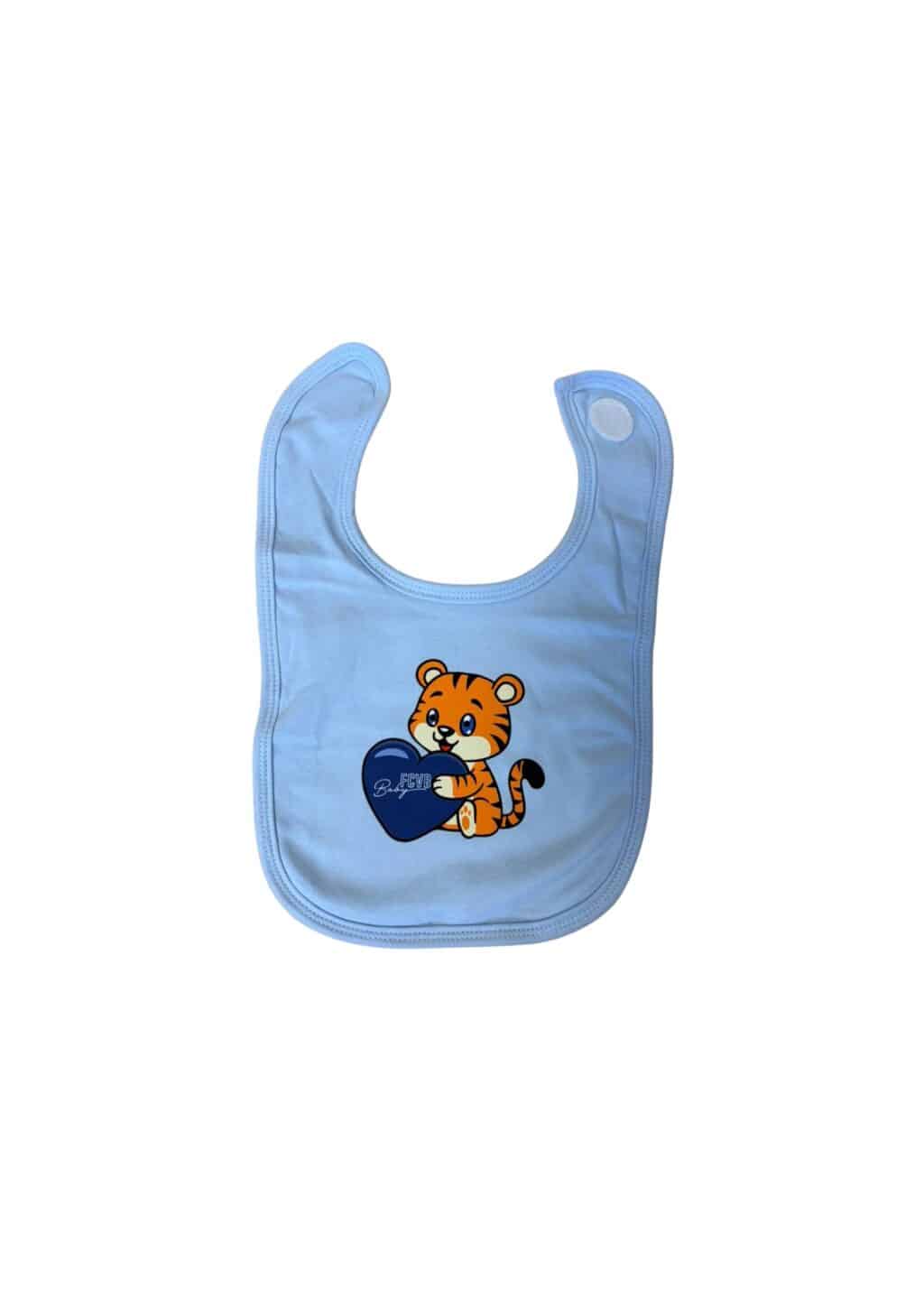 Bavoir bleu pour bébé