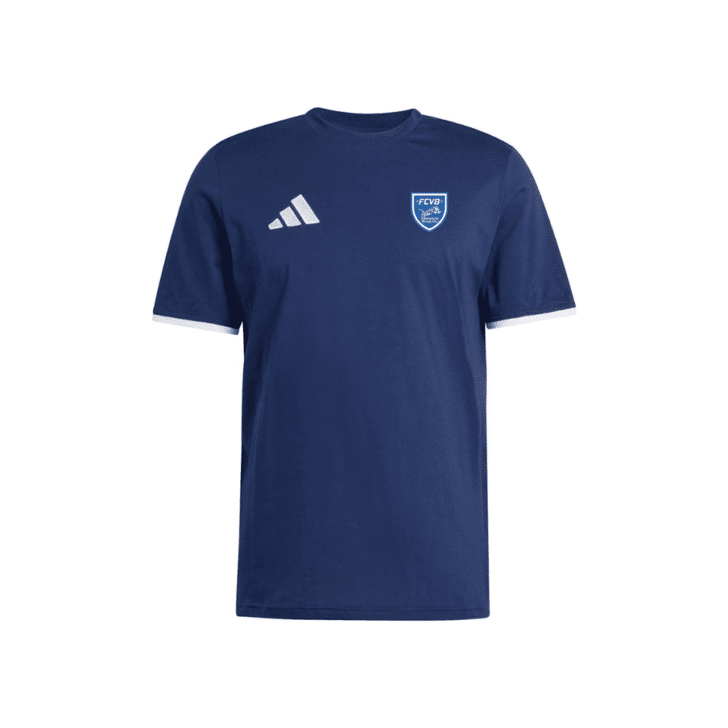 T-shirt adidas coton FCVB – Bleu Marine