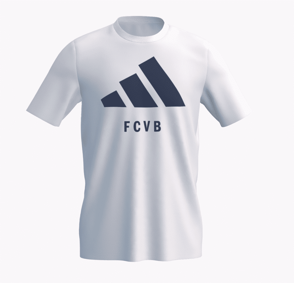 Tee-shirt FCVB Adidas Blanc