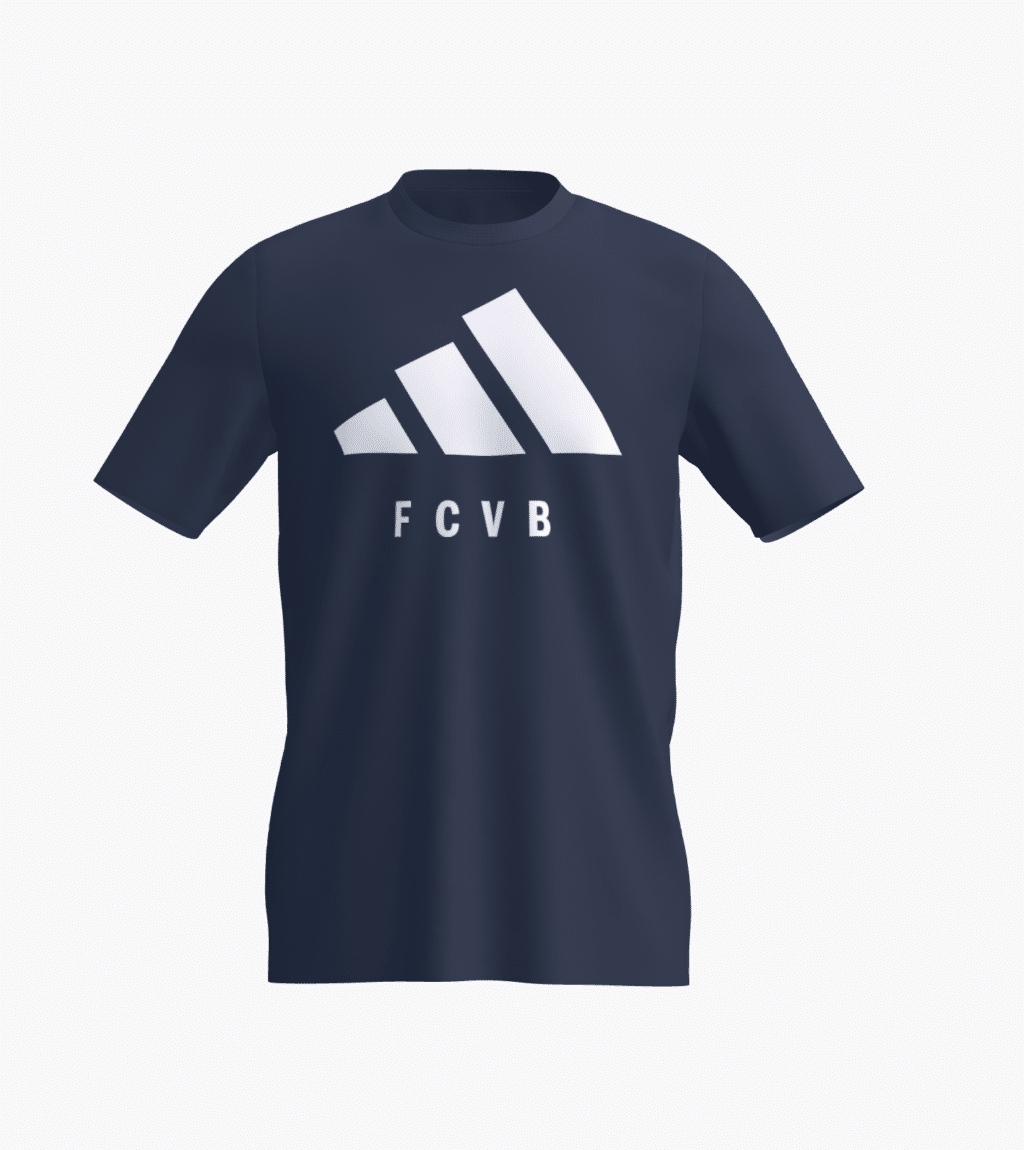 Tee-shirt FCVB Adidas Bleu
